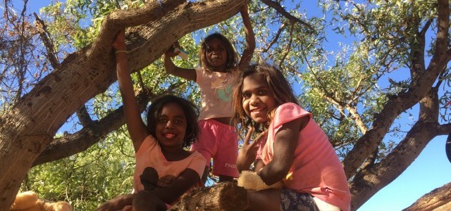 Kids in tree